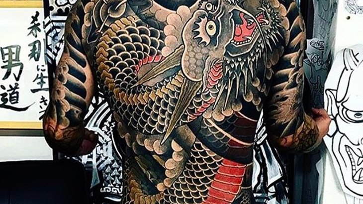 Detail Tato Naga Yakuza Nomer 4