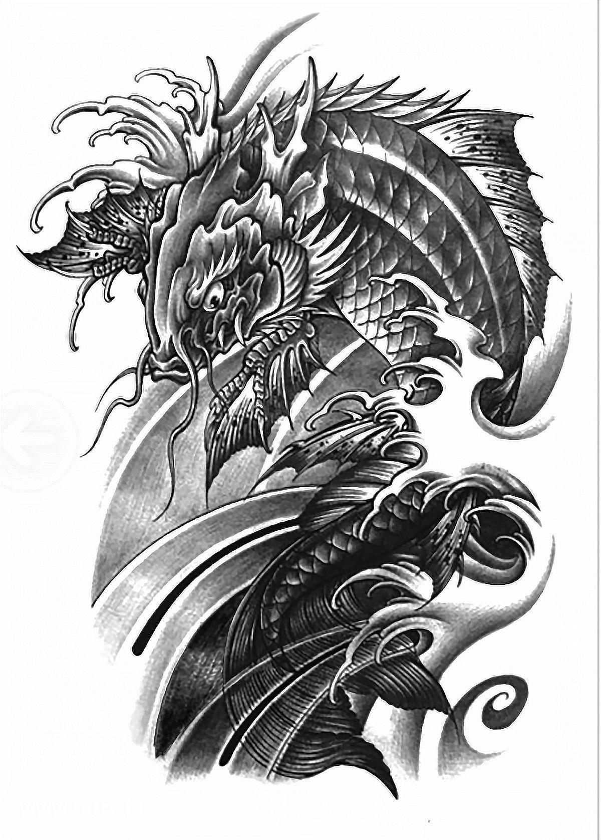 Detail Tato Naga Yakuza Nomer 35
