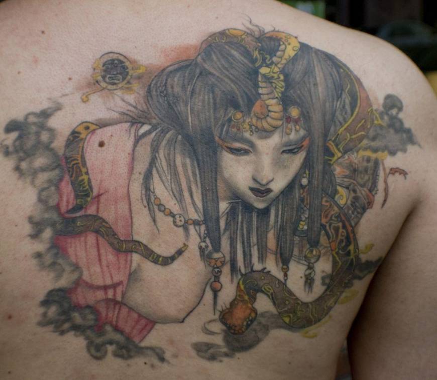 Detail Tato Naga Yakuza Nomer 38