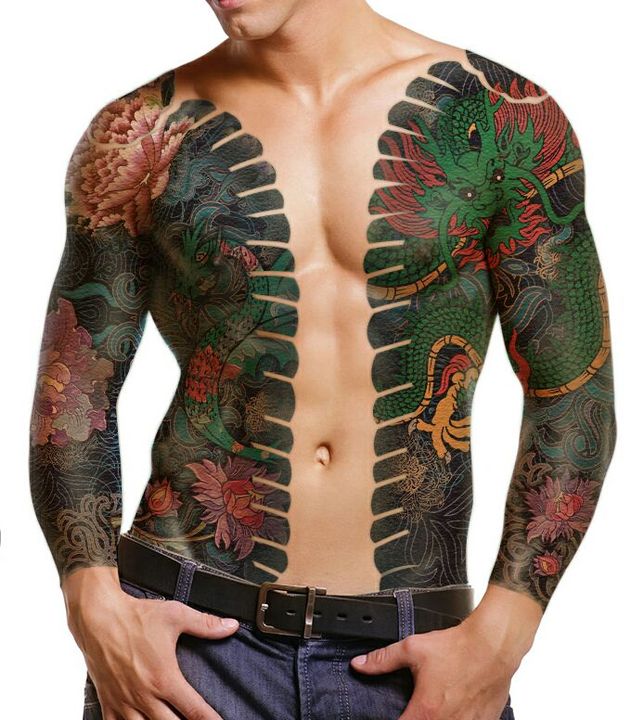 Detail Tato Naga Yakuza Nomer 45
