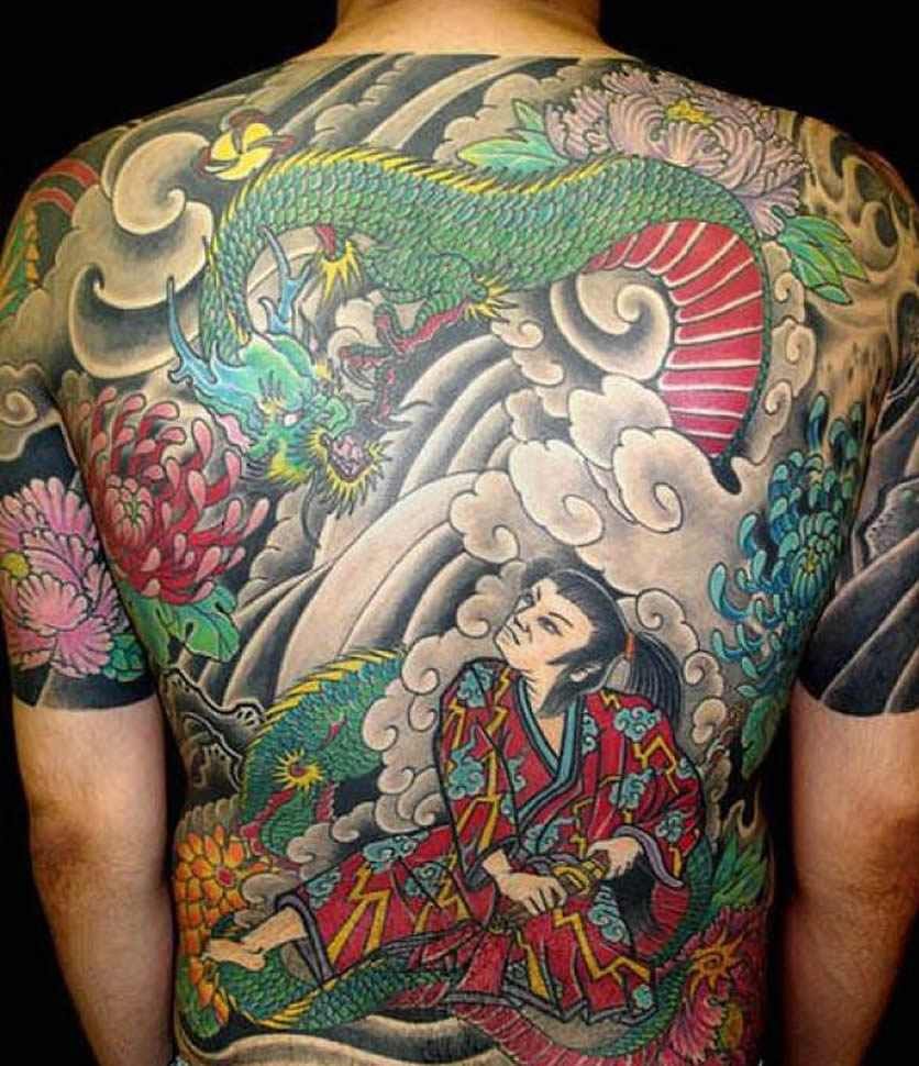 Detail Tato Naga Yakuza Nomer 7