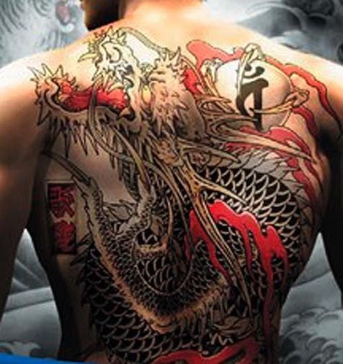 Detail Tato Naga Yakuza Nomer 8
