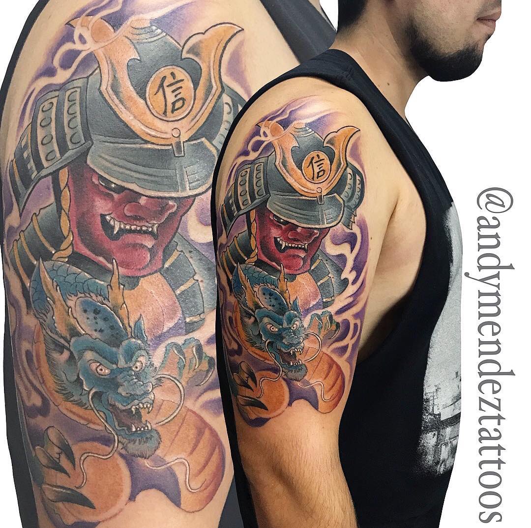 Detail Tato Samurai Di Lengan Nomer 17