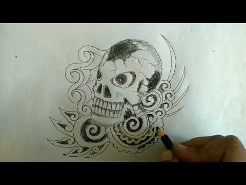 Detail Tato Tengkorak Keren Nomer 21