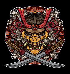 Detail Tato Topeng Samurai Jepang Nomer 33