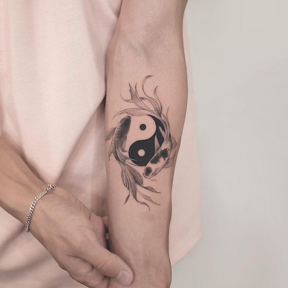 Detail Tato Yin Yang Nomer 2