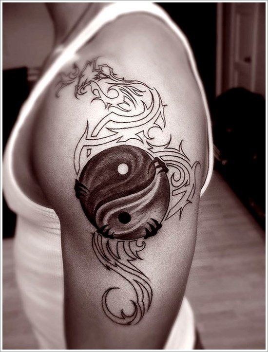 Detail Tato Yin Yang Nomer 17