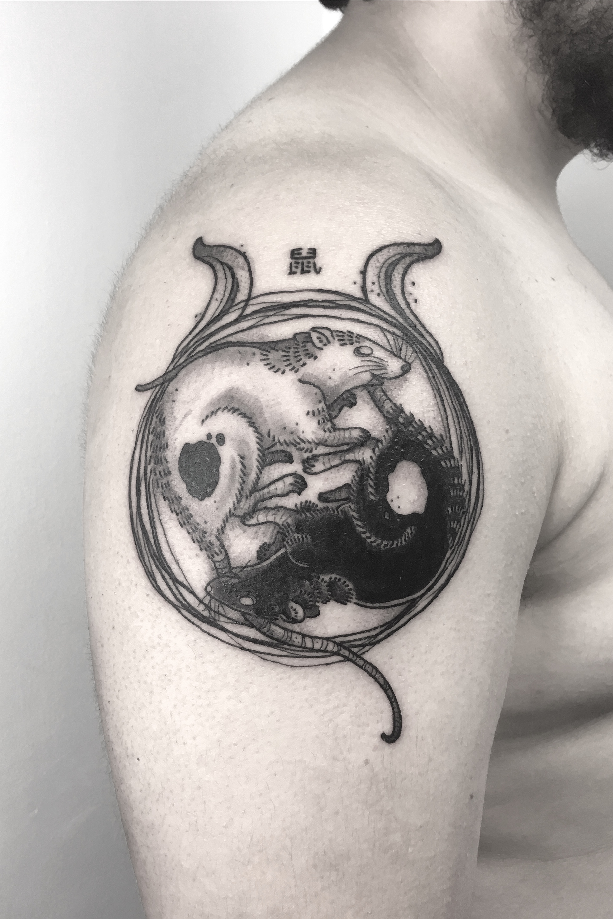 Detail Tato Yin Yang Nomer 19