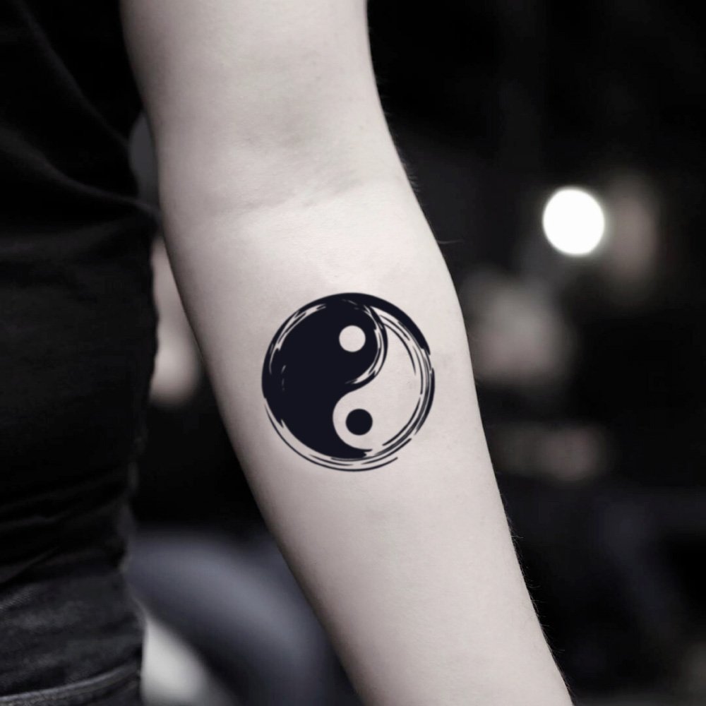 Detail Tato Yin Yang Nomer 3