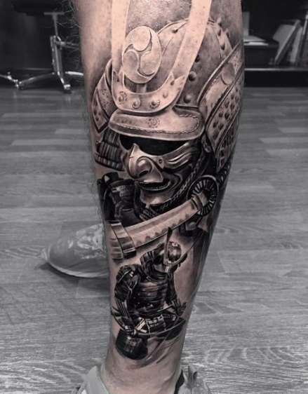 Detail Tatto Samurai Nomer 15