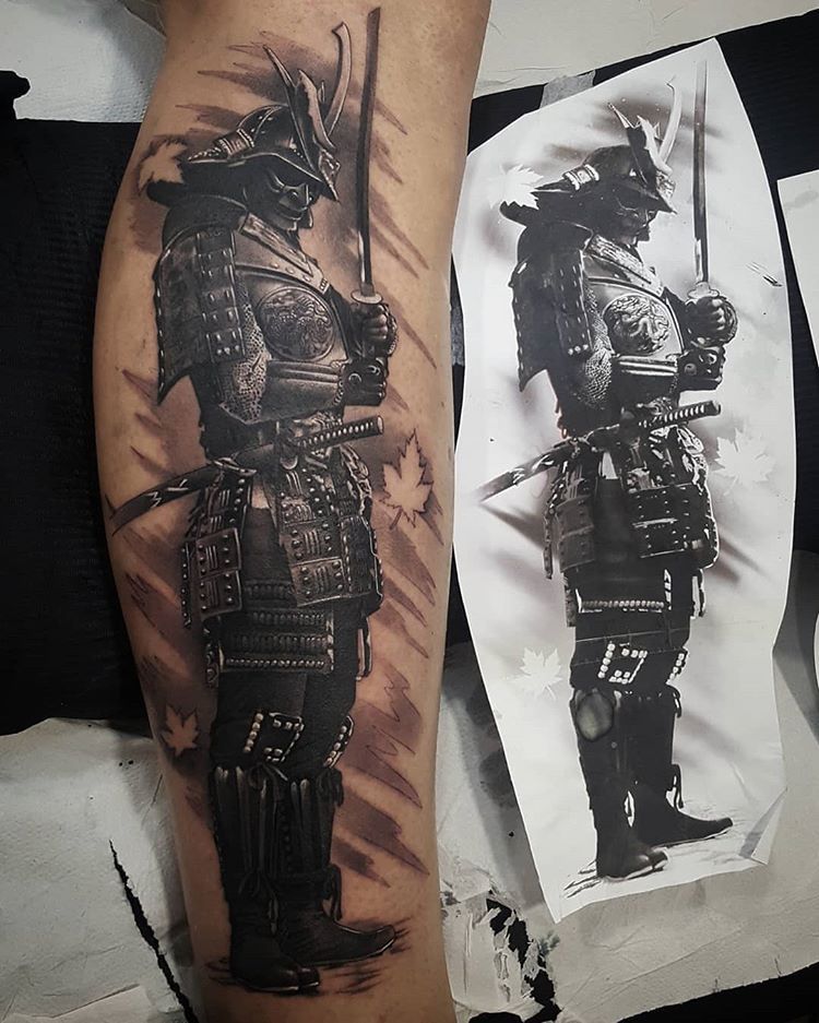 Detail Tatto Samurai Nomer 23