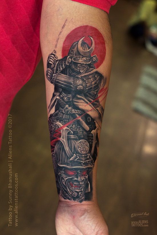 Detail Tatto Samurai Nomer 24