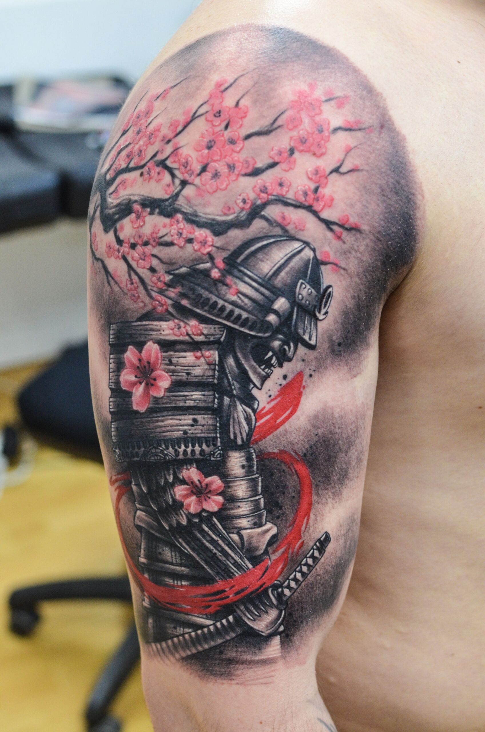 Detail Tatto Samurai Nomer 25