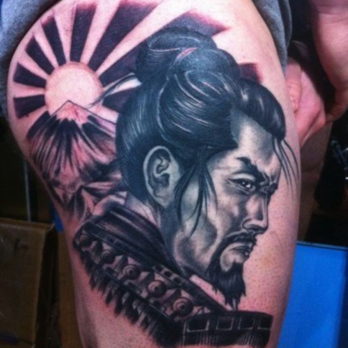 Detail Tatto Samurai Nomer 32