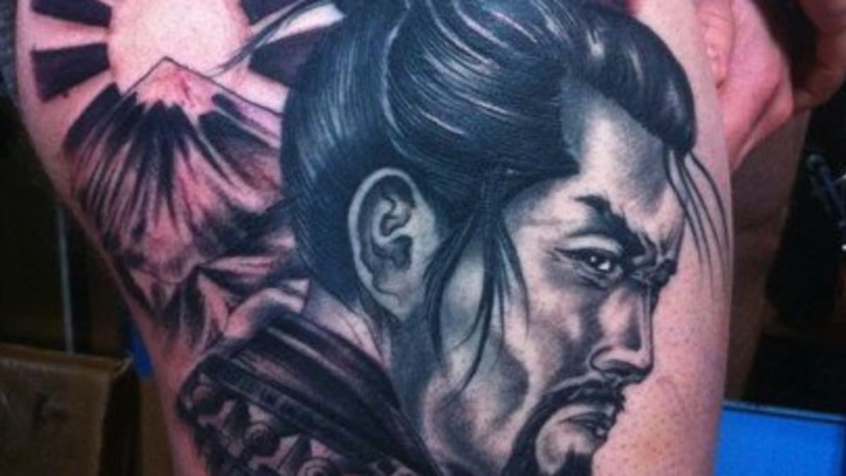 Detail Tatto Samurai Nomer 40