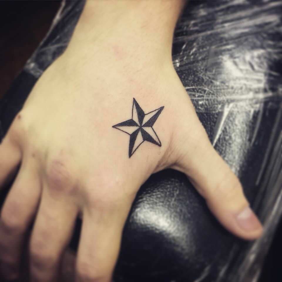 Detail Tattoo Star Nomer 21