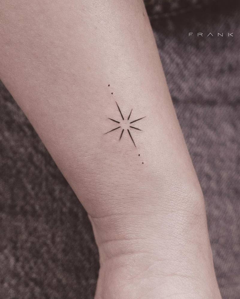 Detail Tattoo Star Nomer 22