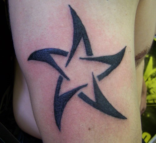 Detail Tattoo Star Nomer 32