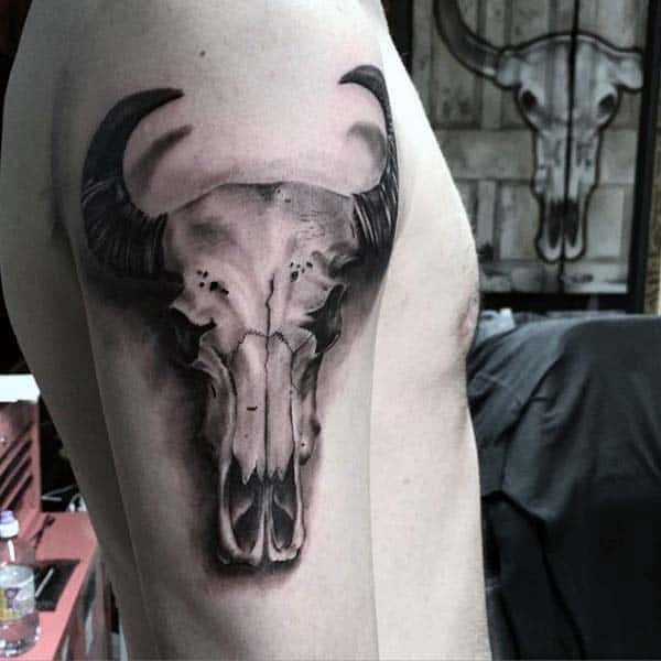 Detail Taurus Skull Tattoos Nomer 19