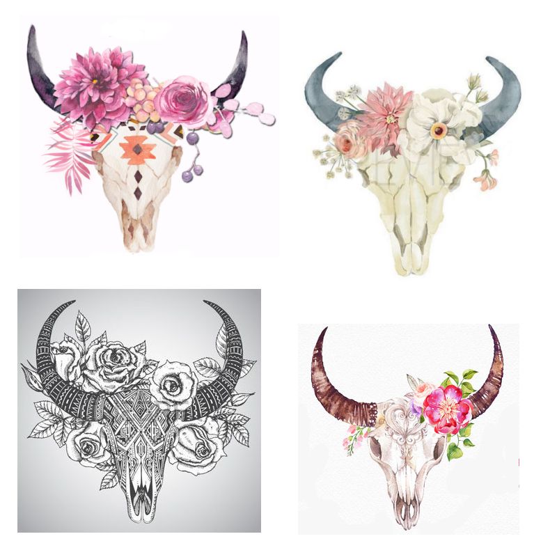 Detail Taurus Skull Tattoos Nomer 20