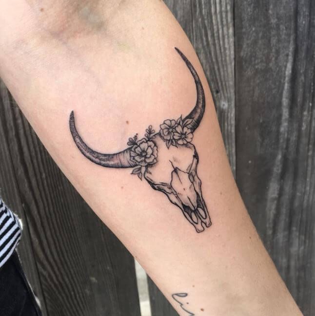 Detail Taurus Skull Tattoos Nomer 5