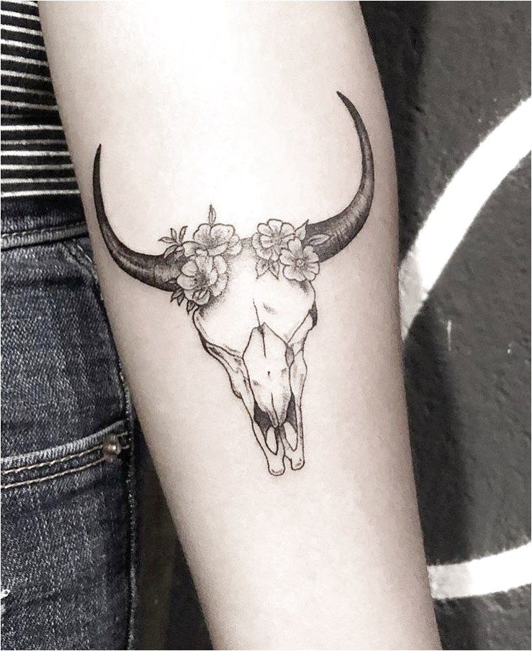 Detail Taurus Skull Tattoos Nomer 42