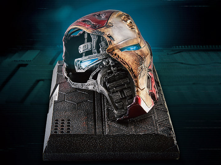 Detail Taurus Studio Iron Man Helmet Nomer 10