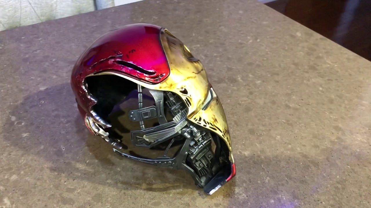 Detail Taurus Studio Iron Man Helmet Nomer 12