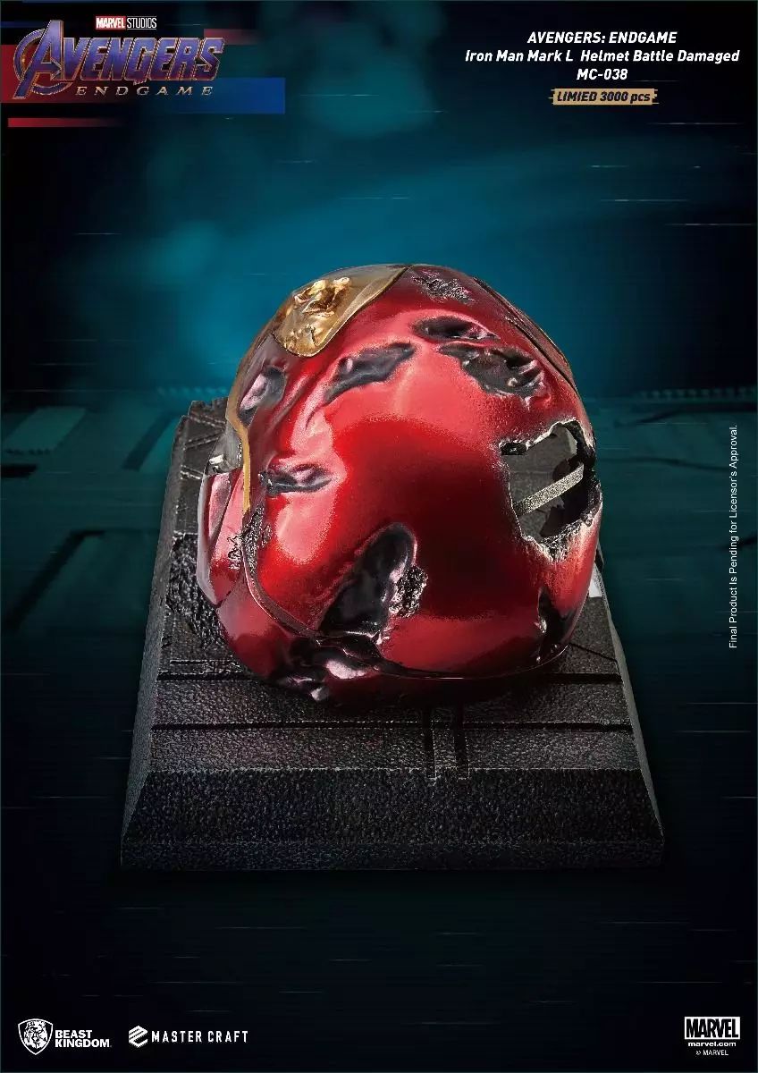 Detail Taurus Studio Iron Man Helmet Nomer 47