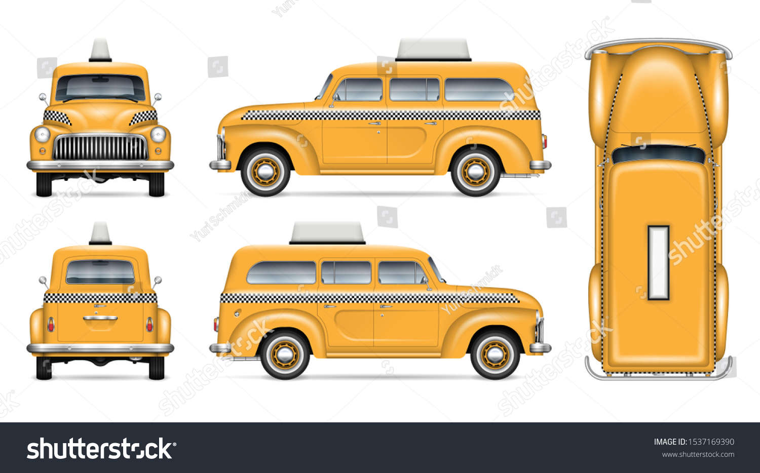 Detail Taxi Cab Side View Nomer 57