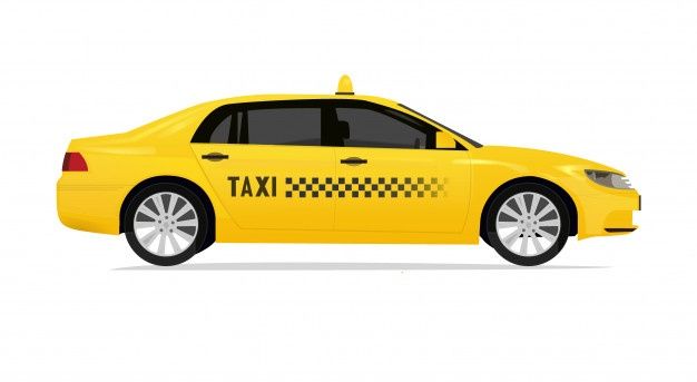 Detail Taxi Cab Side View Nomer 8