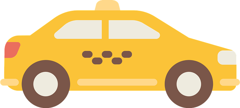 Detail Taxi Clipart Free Nomer 29