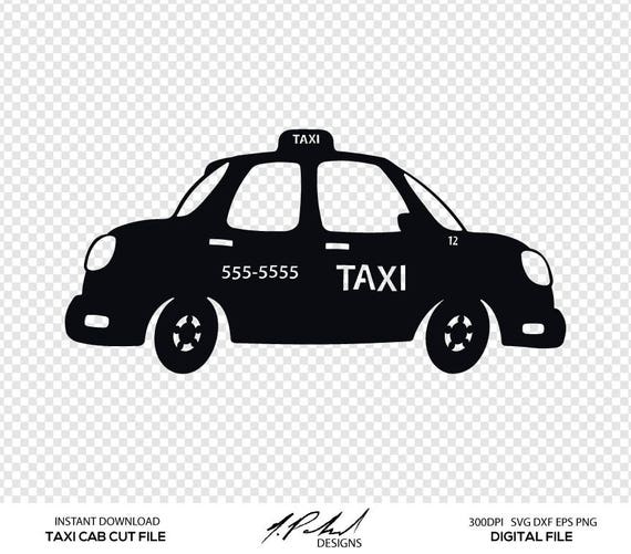 Detail Taxi Vector Png Nomer 13