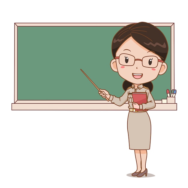 Detail Teacher Cartoon Images Nomer 22