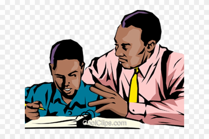 Detail Teacher Helping Student Clipart Nomer 13