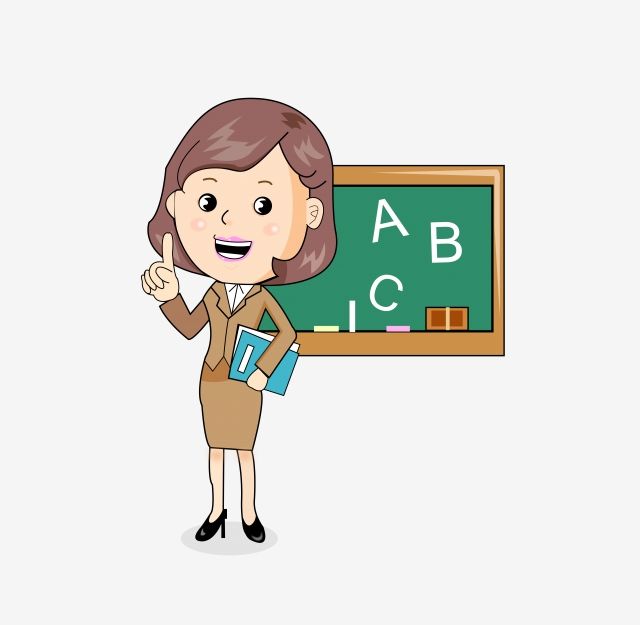 Detail Teacher Png Cartoon Nomer 27