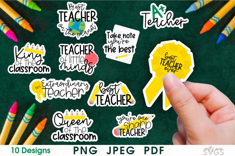 Detail Teacher Sticker Png Nomer 5
