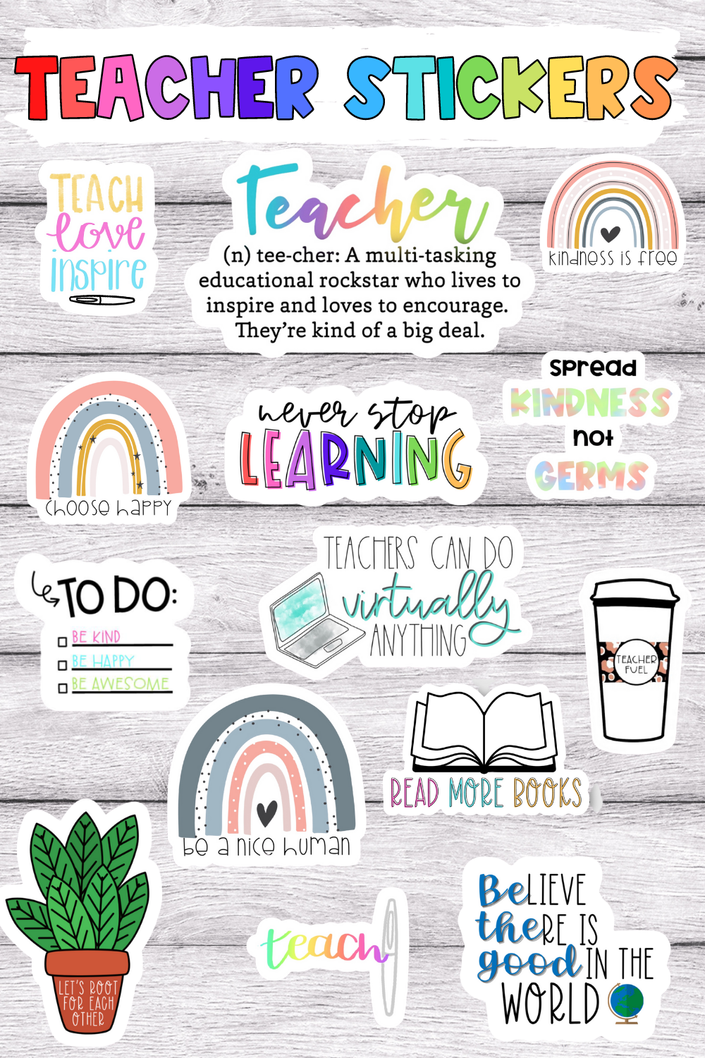 Detail Teacher Sticker Png Nomer 53