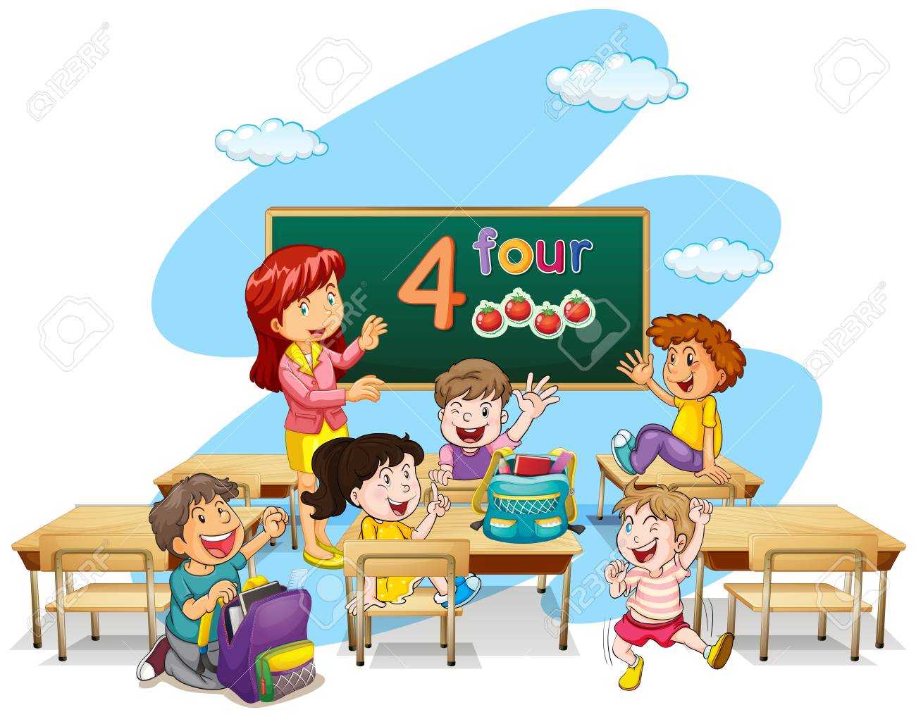 Detail Teachers And Students Clipart Nomer 11