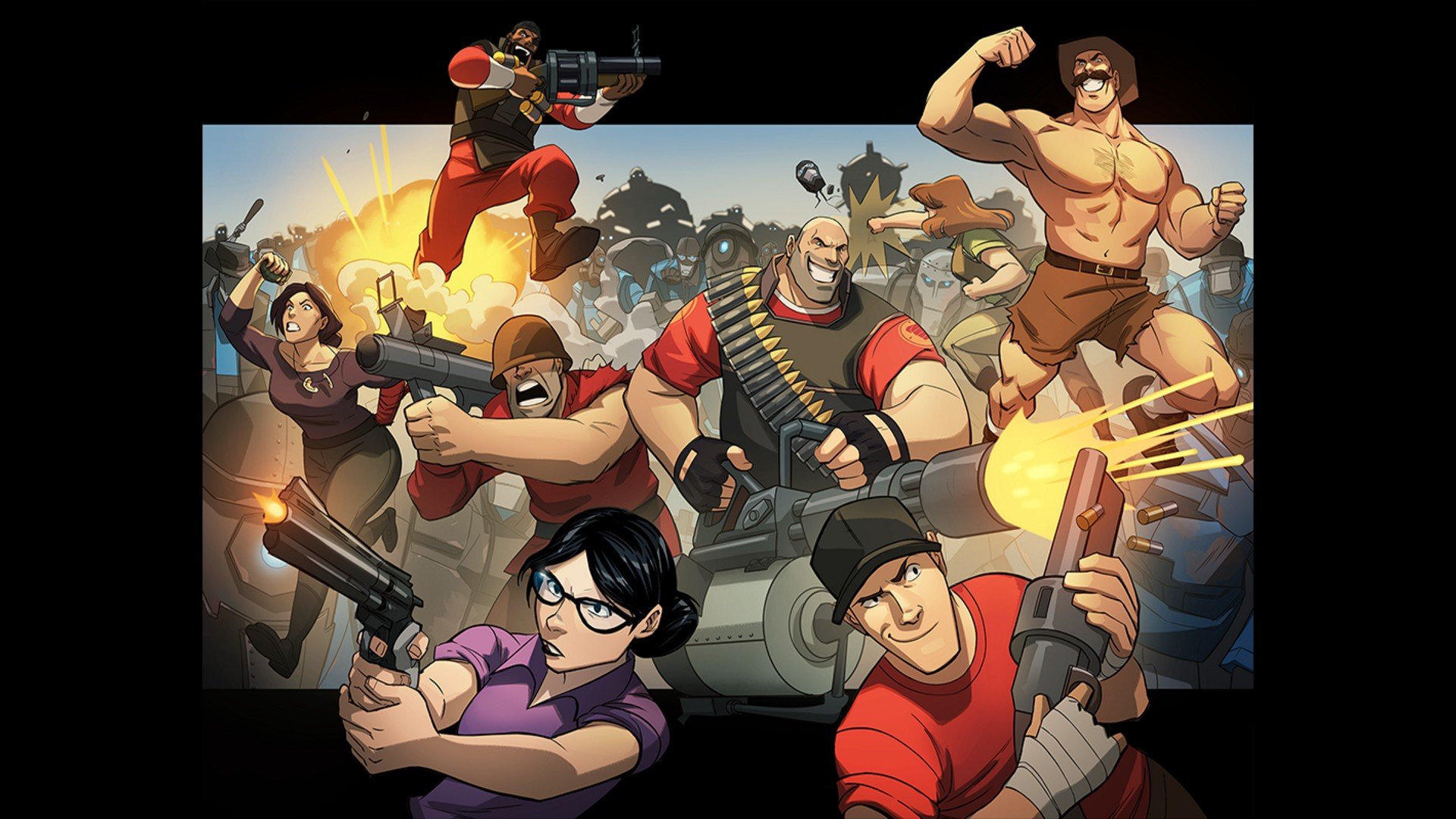 Detail Team Fortress 2 Wallpaper Nomer 28