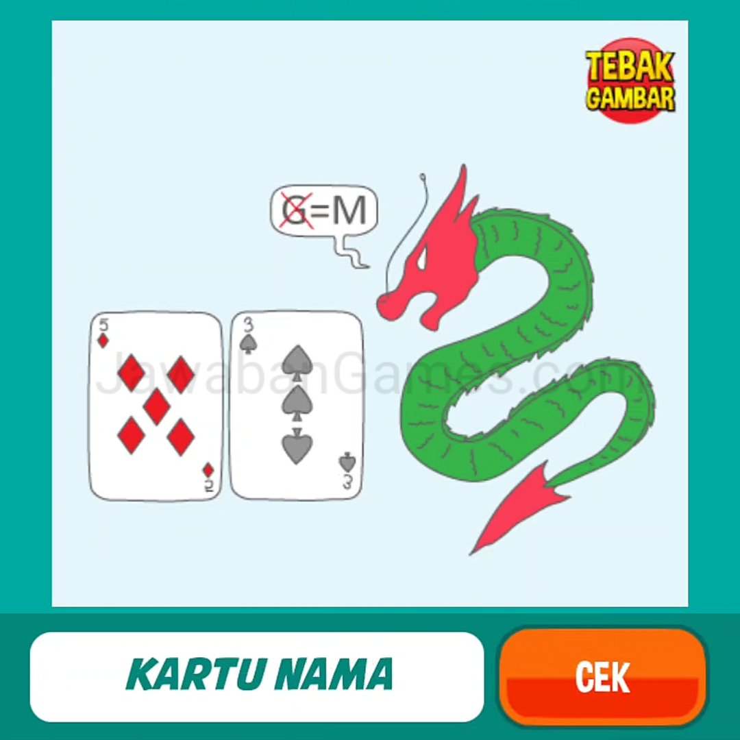 Detail Tebak Gambar Kartu Dan Naga Nomer 9