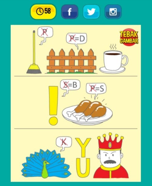 Detail Tebak Gambar Level 7 No 1 Nomer 30