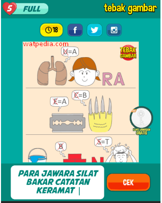 Detail Tebak Gambar Level 7 No 1 Nomer 42