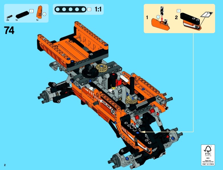 Detail Technic Arctic Truck Nomer 40