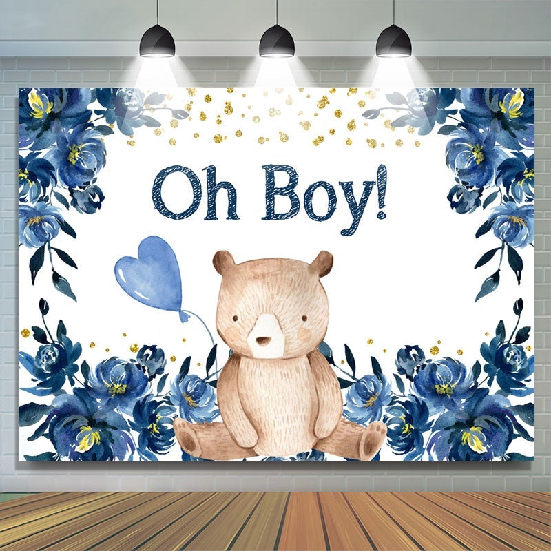 Detail Teddy Bear Baby Shower Background Nomer 4