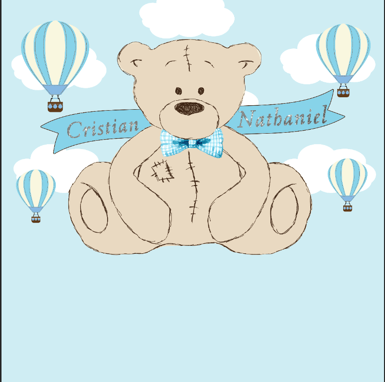 Detail Teddy Bear Baby Shower Background Nomer 34