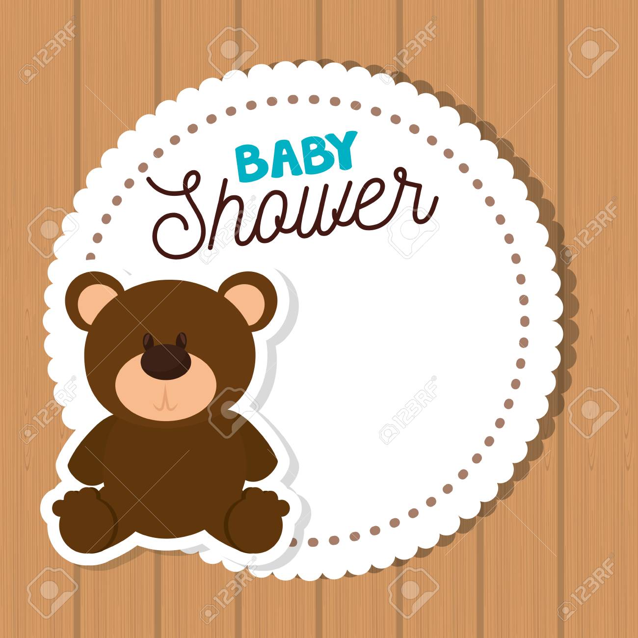 Detail Teddy Bear Baby Shower Background Nomer 9