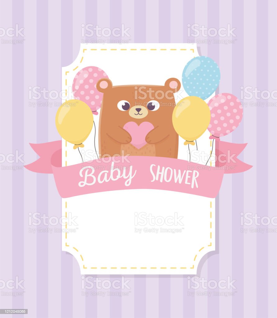 Detail Teddy Bear Baby Shower Background Nomer 10