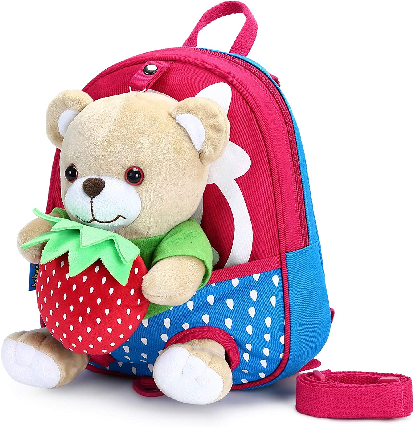 Detail Teddy Bear Backpack Leash Nomer 47