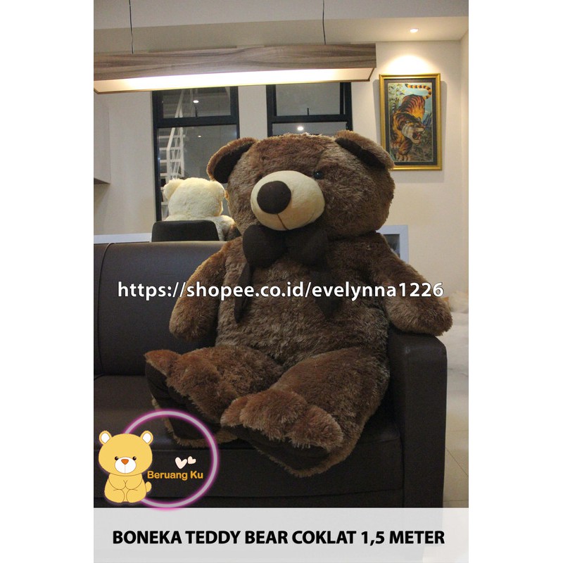 Detail Teddy Bear Coklat Nomer 45
